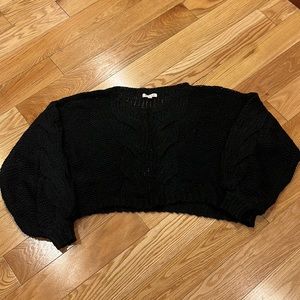 Sweet Generis oversized cropped sweater